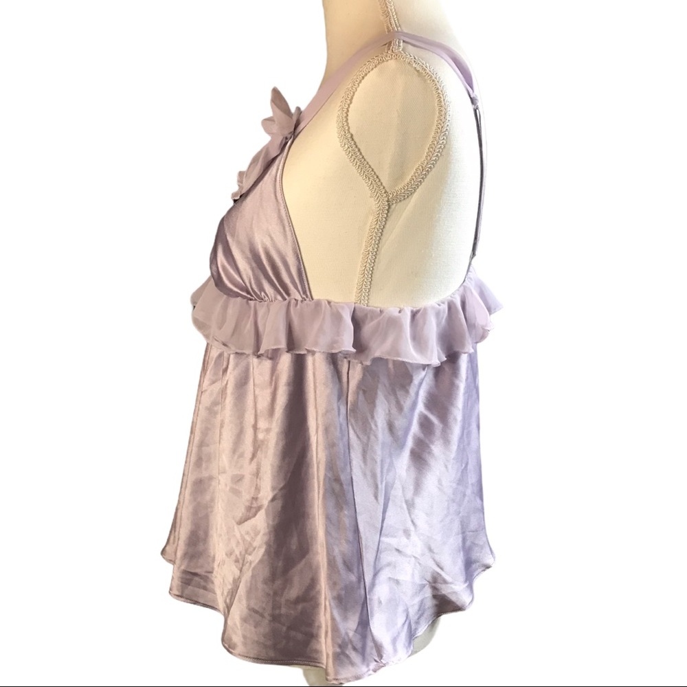 Victoria’s Secret Lavender Baby Doll Lingerie Top - Picture 4 of 13
